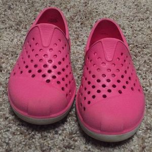 Pink Toms Romper Shoe- toddler size